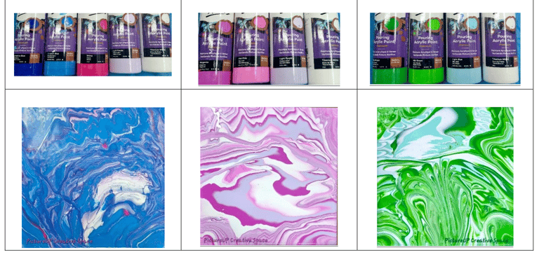 acrylic pouring colour combinations