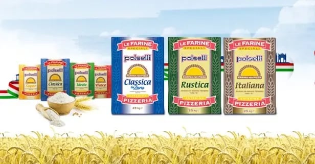 Farines Polselli pour nos Pizzas artisanale El Delicioso