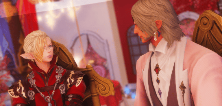 Urianger and client