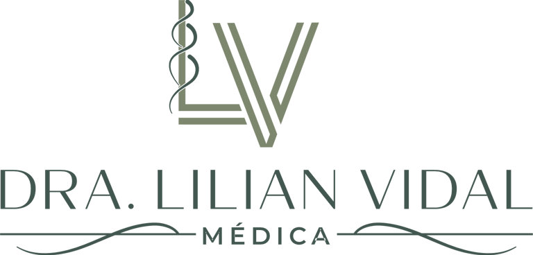 Um logotipo de uma médica