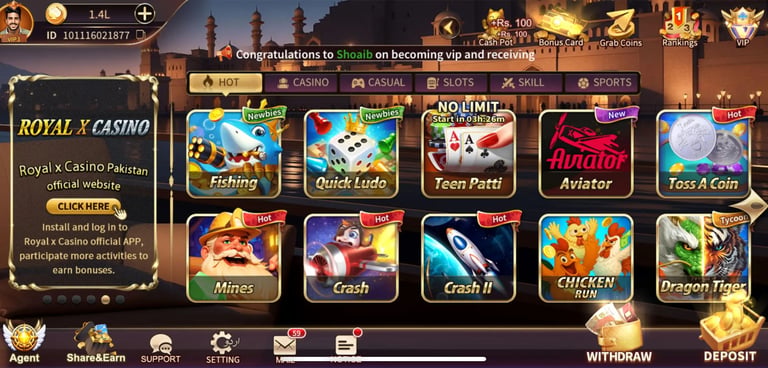royal x casino