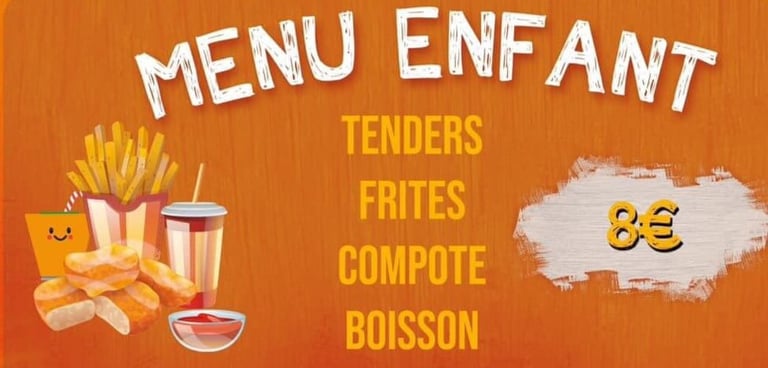Menu enfant de L'Annexe