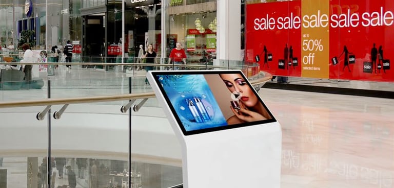 claratech indoor digital sigange