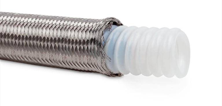 Teflon corrugated hoses
