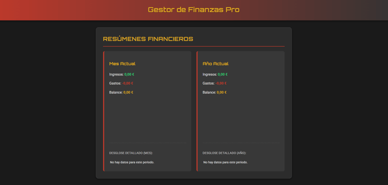GESTOR DE FINANZAS