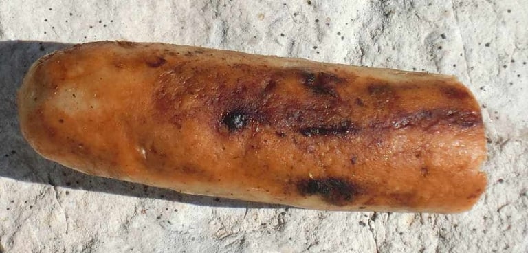 Wurststückchen als Giftköder