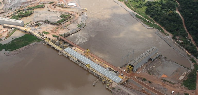usina hidroelétrica santo antônio 2014