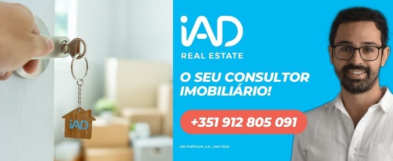 Consultor imobiliário André Branco — IAD Real Estate Portugal, contacto +351 912 805 091