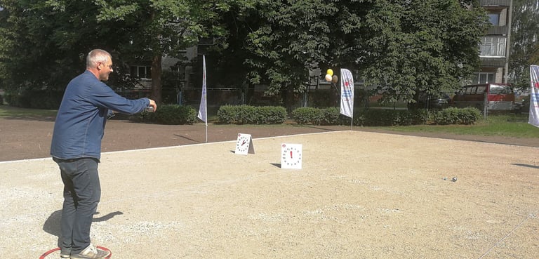 petankės aikštelė Radviliškyje