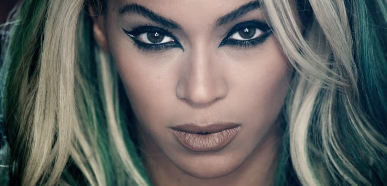 Beyonce close-up