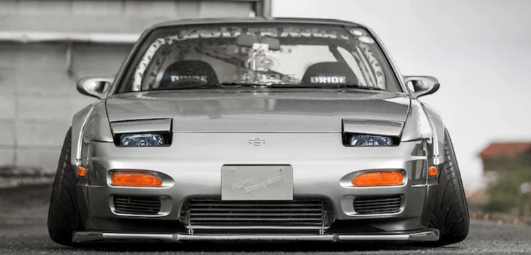 Static lowered nissan