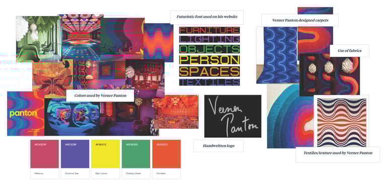 Moodboard Verner Panton