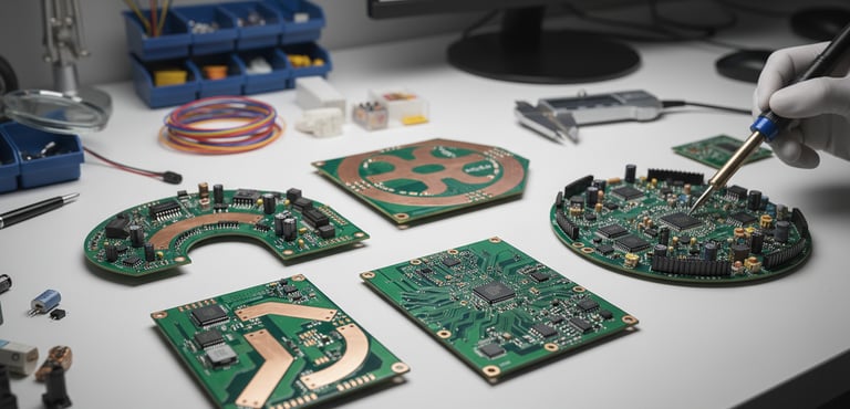 Custom PCB manufacturing for industrial electronics assembly | OminiPCBA