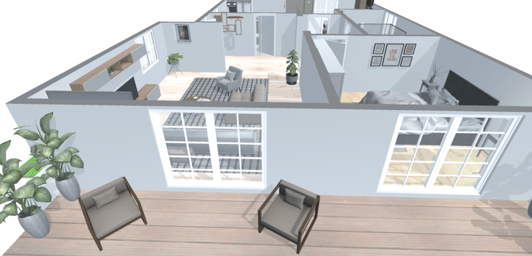 Home Design Floor Plan by Kemper Apps