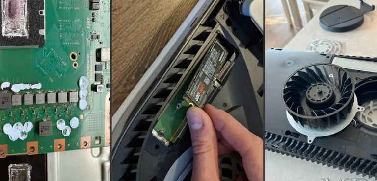 Reparación de PlayStation 5 por fallas de sobrecalentamiento en Capital Federal