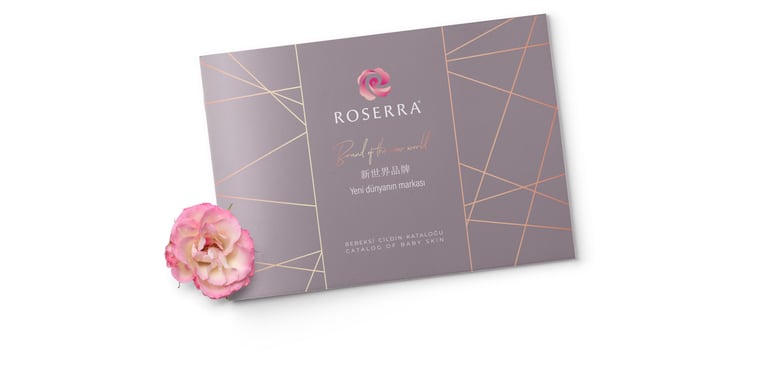 ısparta katalog baskı matbaa, roserra katalog kapak tasarımı-min