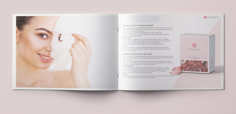 ısparta kozmetik katalog tasarım, reklam ajansı ısparta