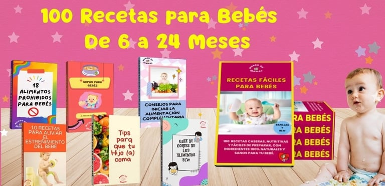 Aprendeblog 100 Recetas para bebes de 6 a 24 meses