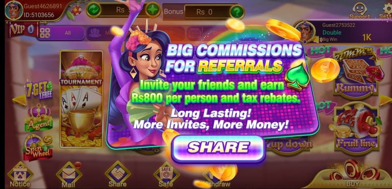 big commissions teen patti mela