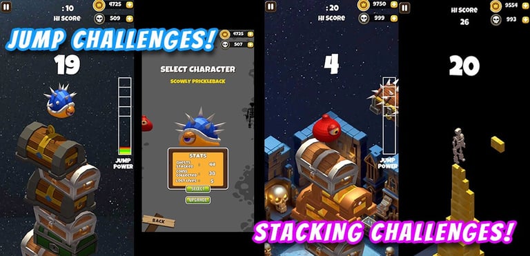 treasure stackers stack game for mobile