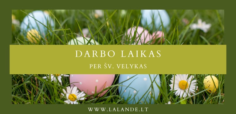 darbo laikas, velykos