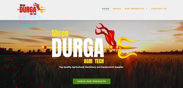SHREE DURGA AGRI TECH - WEB DESIGNED AND DEVELOPED BY SCARDO GROUPS