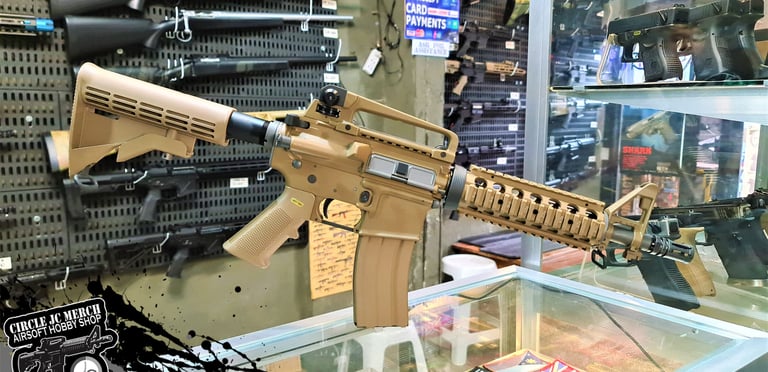 WE M4 CQB GBBR TAN