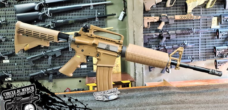 WE M4A1 CARBINE GBBR TAN