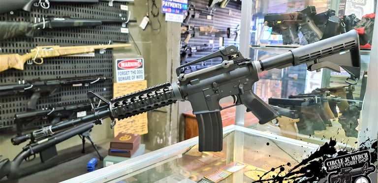 WE M4 RIS GBBR BLACK