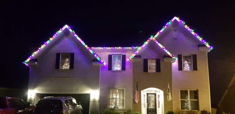 Christmas lights service Chapin 