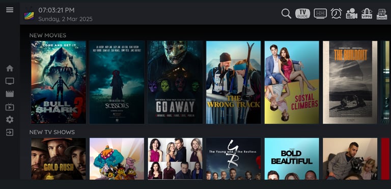 Catchontv App Home