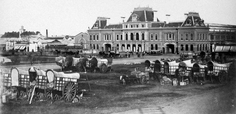 Estacion Constitucion 1885