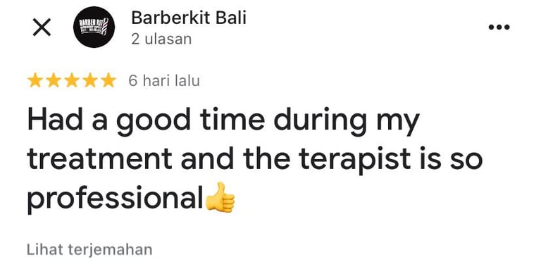reviews ffrom google maps name barberkit