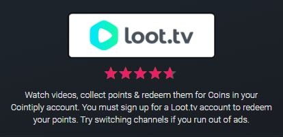 Loot.TV on Cointiply