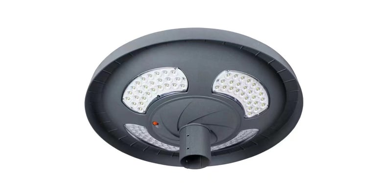 Round Solar LED Pathway Light for Landscape Lighting