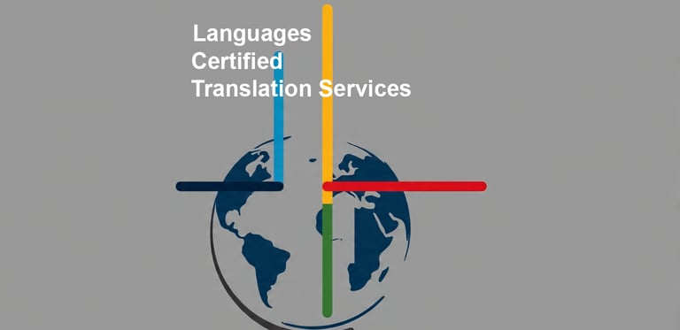 Languages Certified Translation Services page image