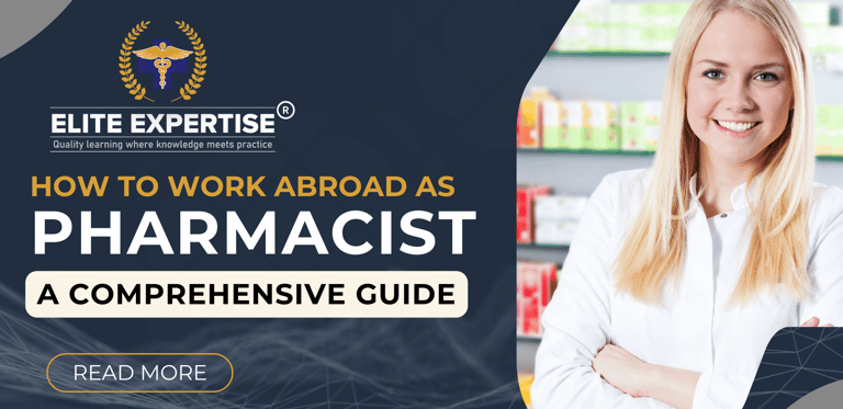 How to work as a pharmacist in abroad