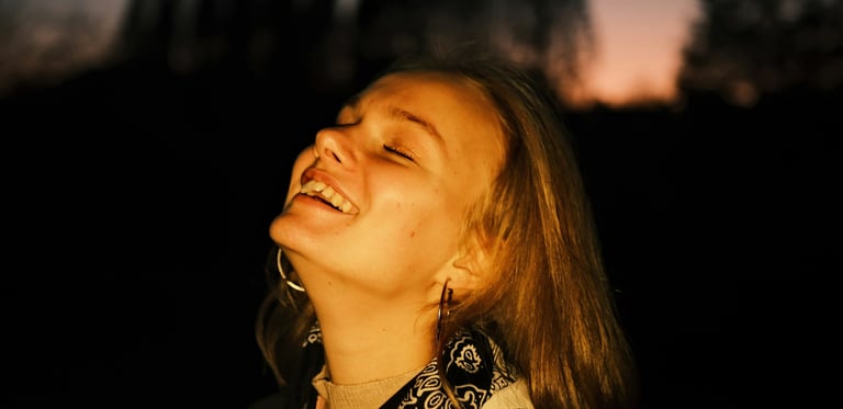 happy after moving on