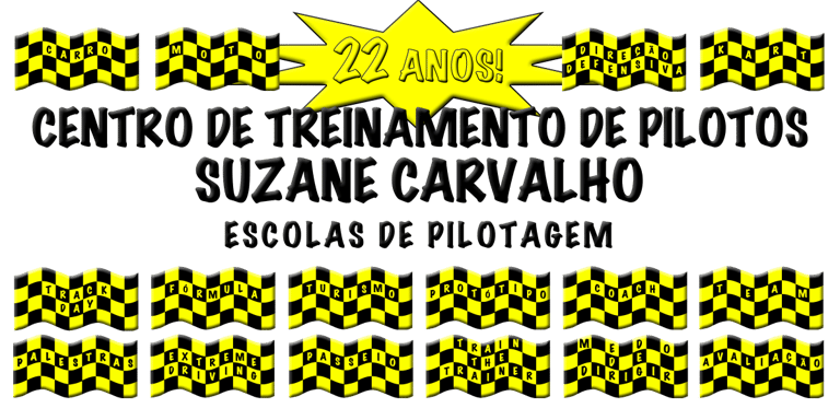 Centro de Treinamento de Pilotos Suzane Carvalho logo 22 anos