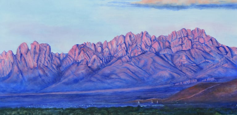 What a View by New Mexico Artist John Dick-Peddie