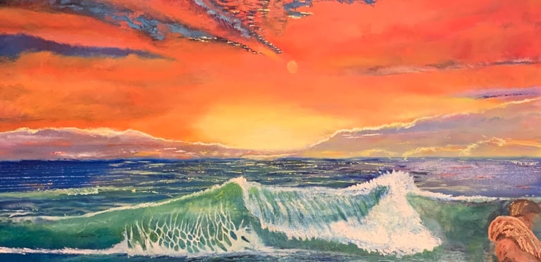 The Coast by New Mexico Artist John Dick-Peddie