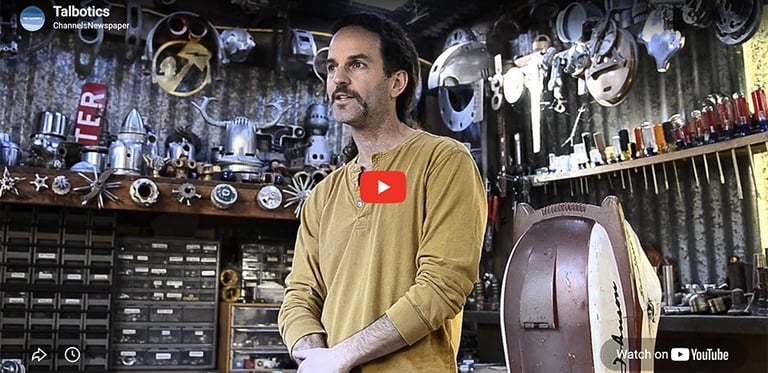 Santa Barbara City College Channels Newspaper Video on Tal Avitzur.