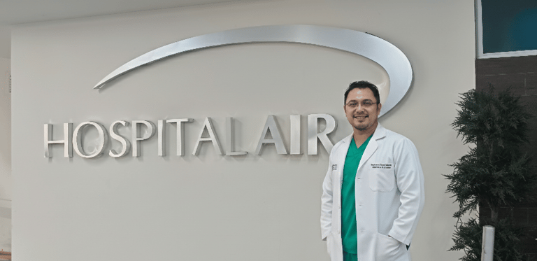 "Cirujano Dr. Daniel Rodríguez en Hospital AIR. Convenios con seguro gastos médicos mayores."