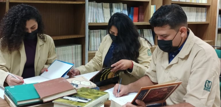Trabajo de Auxiliar de Bibliotecas en el IMSS Auxiliar de Bibliotecas IMSS Bolsa de Trabajo IMSS