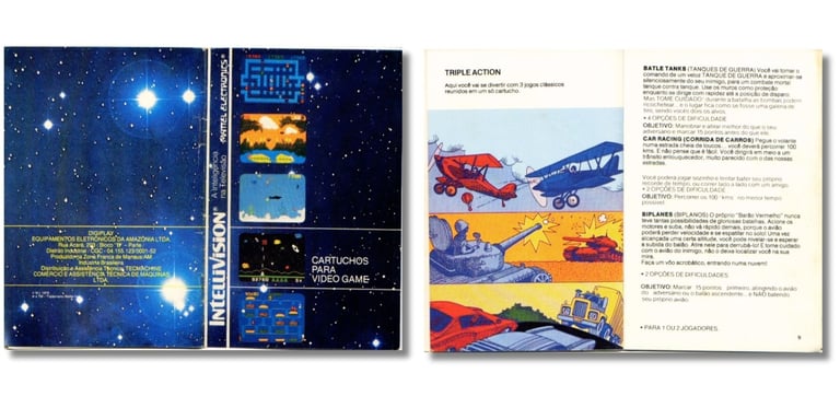 Catálogo Intellivision Digiplay 1979