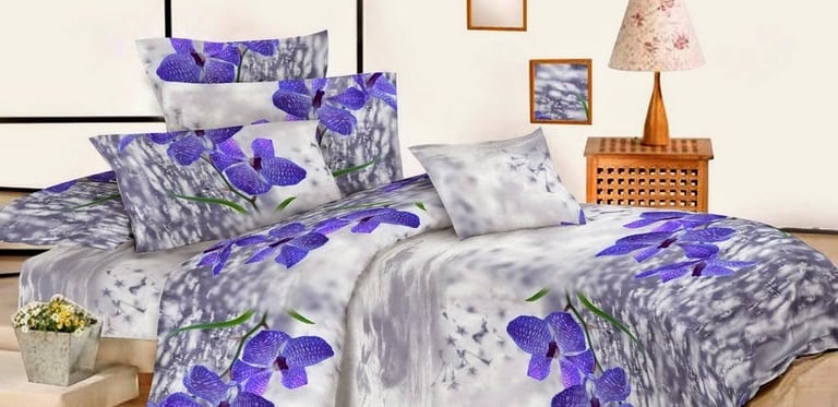 king size printed bed sheets