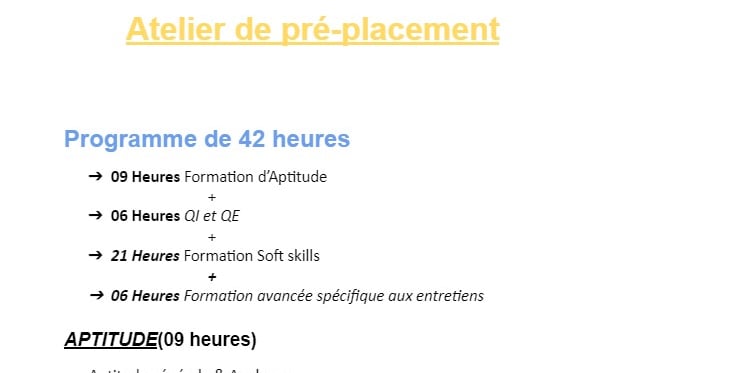 Proposition avec exemple de module de formation pdf