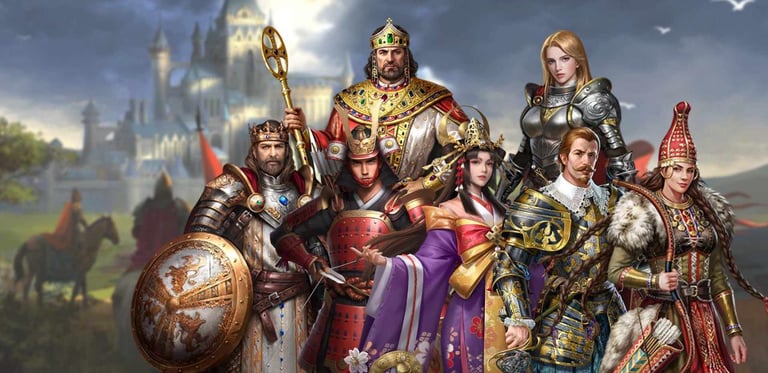 Recommended combinations of Ranged Troops Generals