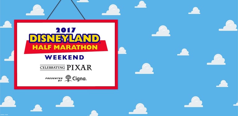 2017 runDisney Disneyland Half Marathon race weekend logo