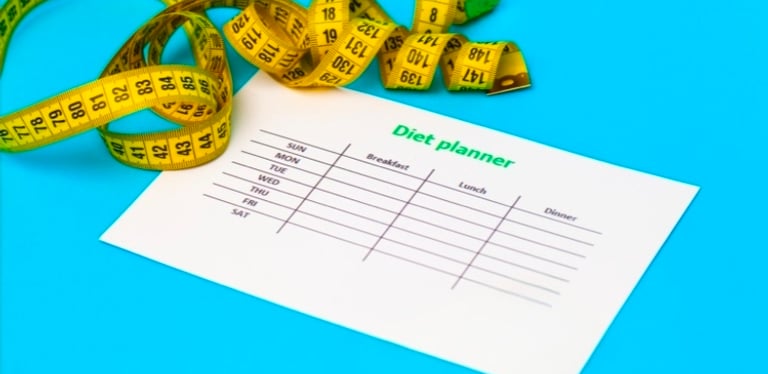« Planning de suivi perte de poids »
